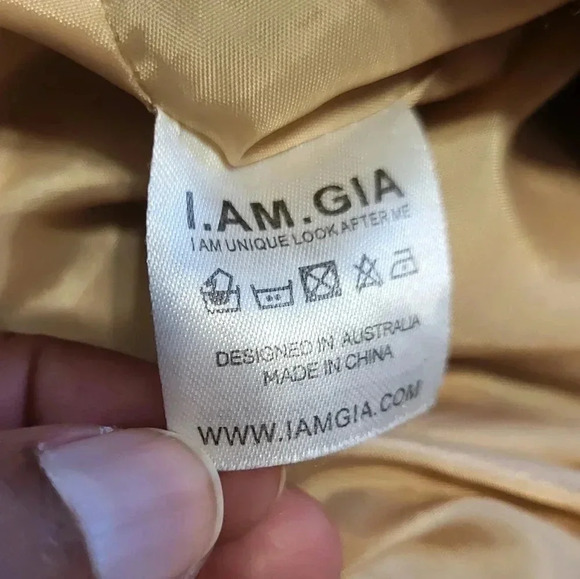 I.AM.GIA Neutral Pixie Oversized Full Zip Teddy Bear Bomber Jacket/Coat(XS/S) - Picture 12 of 12